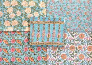 Tela de Algodón con Estampado Floral, Hecha a Mano, Material Artesanal para Coser, Confección de Prendas, Acolchado y Suministro al por Mayor - Product Image 6