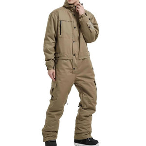 Traje de Esquí Personalizado OEM, Chaqueta y Pantalones Impermeables y Transpirables, Ropa Deportiva de Invierno de Alta Calidad, Traje de Esquí Térmico a Prueba de Viento - Product Image 1