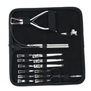 Kit Completo de Extensiones de Cabello: Herramienta de Gancho y Bucle para Extracción de Microperlas, Mini Tijeras para Separar el Cabello, Set de Clips de Estilizado - Product Image 1