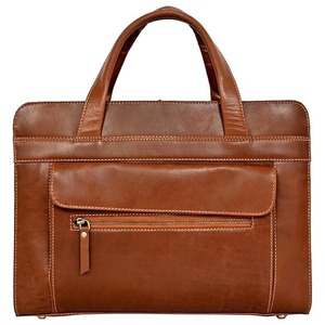 Sac messager en cuir vintage abordable pour homme, sac bandoulière pour ordinateur portable, travail de bureau, voyage et usage quotidien - Product Image 3