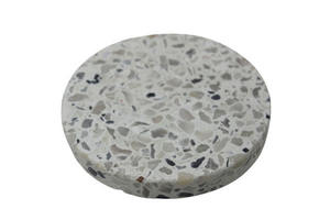 Oval <b>White</b> Marble <b>Coaster</b> With Gold Inlay Modern Table Mat Stone Pad Handmade Eco-Friendly Reusable Table Top <b>Coaster</b> Set - Product Image 4