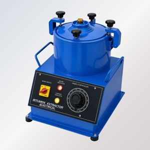 Extracteur de bitume électrique, centrifugeuse, analyseur, équipement de test du bitume d'asphalte pour laboratoire, matériel de laboratoire routier - Product Image 1