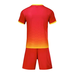 เสื้อฟุตบอลผู้ชายป้องกันริ้วรอย แขนสั้น สวมใส่สบาย คุณภาพพรีเมียม ระบายอากาศได้ดี พร้อมบริการสั่งทำพิเศษ - Product Image 2