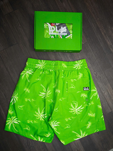 Short de bain décontracté pour homme, imprimé floral, longueur genou, séchage rapide, respirant, 100 % polyester, extensible dans les quatre sens, collection été 2026 - Product Image 4
