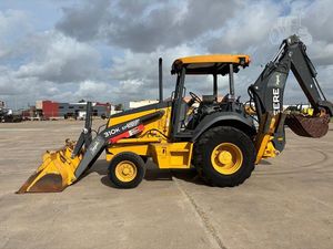 รถตักล้อยาง John Deere 310K พร้อมเครื่องยนต์ดีเซล Kubota ประสิทธิภาพสูง รับประกัน 3 ปี ชิ้นส่วน KYB ปั๊ม เกียร์ มอเตอร์ - Product Image 2