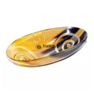 Cuenco Decorativo Premium con Forma de Cuerno de Ángel Hecho a Mano por Tradebyd - Product Image 1