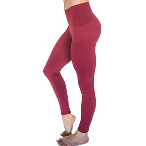 Women's High Waisted Solid SpandexPolyester Full Length Fitness <b>Gym</b> 2026 Yoga <b>Leggings</b> <b>Tummy</b> <b>Control</b> Workout Running Hidden - Product Image 2