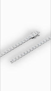 Bracelet tennis rond de 7 pouces avec diamants de laboratoire, or 10 carats, bijoux de luxe, fabricant et fournisseur en gros - Product Image 4