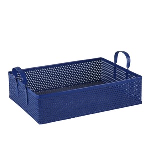 Wholesale Supply Industrial Style Metal <b>Storage</b> Basket for Home Office Pantry and Decorative <b>Storage</b> Applications For Sale - Product Image 3