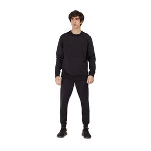 Ensemble de survêtement polaire pour homme OEM ODM de haute qualité, personnalisable avec logo, respirant, pour fitness et gym, style hiver uni, 100% coton - Product Image 3