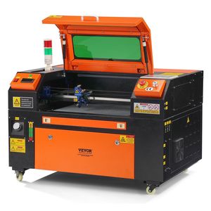 Machine de gravure/découpe laser CO2 50W 12 x 20 19,7 IPS avec assistance d'air bidirectionnelle compatible LightBurn CorelD pour gravure et découpe - Product Image 1