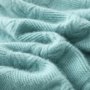 Pull en laine mérinos 100% personnalisé, col rond, manches longues, épais, pour homme, tricot d'hiver, fournisseur en gros OEM ODM - Product Image 3