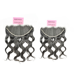 Extensiones de Cabello Humano Natural Remy de Grado Indio, 100% Pelo Virgen, 13*6 HD Frontal, Cutícula Alineada, Liso y Ondulado, Color Natural, Venta al por Mayor - Product Image 5