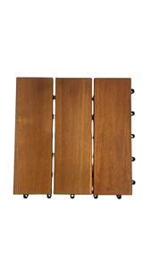 Baldosas de Madera de Acacia Vietnamita Contemporáneas Antideslizantes e Impermeables para Exteriores con Acabado Mate y Vetas de Madera, Garantía de Más de 5 Años - Product Image 3