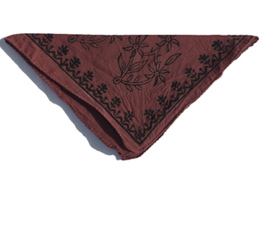 Pañuelo para el Cabello con Estampado a Mano, Estilo Boho, para Niñas y Mujeres, Pañuelo Personalizado al por Mayor para Eventos, Regalo, Pañuelo Cuadrado con Estampado Vintage - Product Image 5