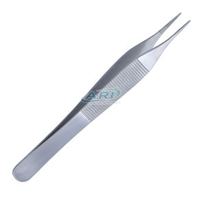 Pinzas Adson Quirúrgicas de Acero Inoxidable para Uso Clínico y Hospitalario - Product Image 3