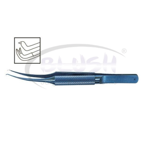 Pinzas Corneales Dentadas Colibri de 0.12 mm, Instrumento Quirúrgico Oftálmico de Titanio para Agarrar la Córnea, de Blush Surgical - Product Image 1