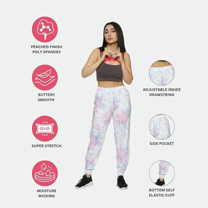 Women Jogger <b>Pants</b> High Waist Fleece <b>Lined</b> Cargo Pockets Baggy Winter Thermal Sweatpants Lounge - Product Image 5