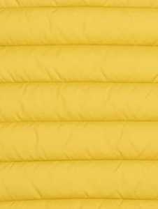 Chaqueta Acolchada Amarilla al por Mayor OEM - Chaleco Acolchado Cortavientos para Hombre - Product Image 3