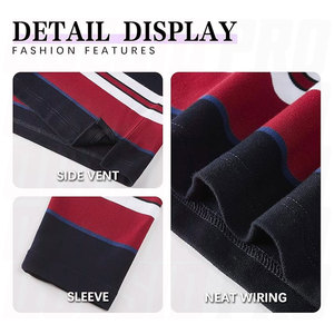 Polo de rugby vintage personnalisé haut de gamme pour homme, rayé, à manches longues, style polo de sport, vêtements de sport pour homme - Product Image 4