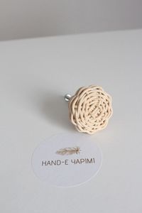 ลูกบิดหวายสานลูกบิดหวายลูกบิดตู้หวายลูกบิดลิ้นชัก - Product Image 2