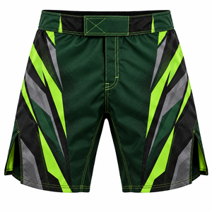 Pantalones Cortos de Boxeo para Entrenamiento y Fitness, MMA, Diseño Moderno, Ropa de Artes Marciales, Pantalones Cortos de Lucha MMA, Servicio OEM ODM - Product Image 3