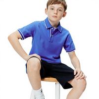 Kaos Polo Anak Laki-laki Premium Musim Panas Pakaian Anak Kaos Polo Anak Laki-laki Katun Lembut Lengan Pendek Klasik Kasual Polo