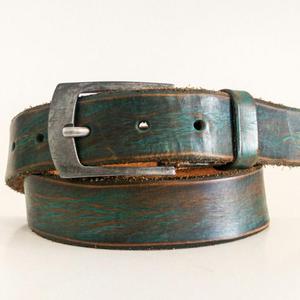 Men's Accessories Genuine Leather Belts With Custom Buckle Latest Arrival Handmade Eco Friendly Leather Belts For Gifting - Product Image 6
