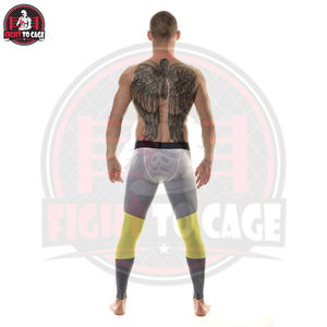 Leggings de Compresión para Gimnasio, Fitness y MMA para Hombre, Transpirables, de Secado Rápido, Mezcla de Poliéster/Spandex, Leggings Largos - Product Image 6