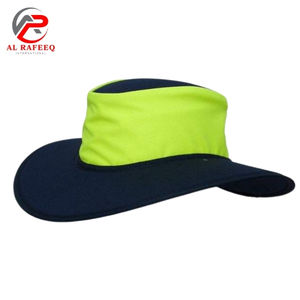 Casquettes de sécurité réfléchissantes orange de qualité supérieure, personnalisées, 100% polyester, résistantes au soleil, haute visibilité pour l'extérieur - Product Image 2