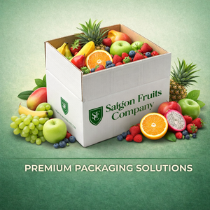 Custom Printed Rectangle Corrugated Eco-Friendly Fruit Packaging <b>Box</b> USA Market Heavy Duty Fresh Produce Shipping Carton OEM - Product Image 1