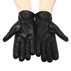 Gants en cuir véritable 160g personnalisés avec logo, unisexes, chauds, respirants, à séchage rapide, en peau d'agneau de qualité supérieure, thermiques, pour tous les usages. - Product Image 4