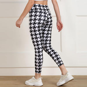 Pakistan Manufacture <b>Ladies</b> High Waist Anti-Bacterial Eco-Friendly Breathable Sports Jogging Workout Gym Yoga Digital <b>Leggings</b> - Product Image 2