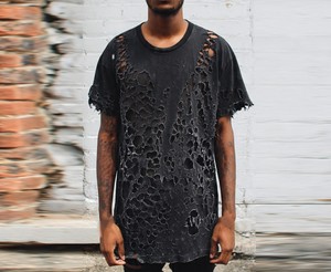 Camisetas de gran tamaño con hombros caídos, estilo boxy fit, directamente de fábrica, para marcas de ropa urbana. - Product Image 1