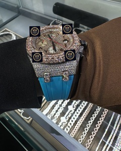 Relojes Mecánicos Automáticos de Lujo con GPS, Esfera con Indicadores, Moissanita VVS, Correa de Acero Inoxidable de 10 Bar - Product Image 2