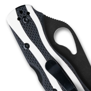 Cuchillos Plegables de Hoja Negra con Mango Texturizado de Doble Tono, Orificio de Apertura con el Pulgar, Clip de Bolsillo y Agarre Ergonómico para Uso Diario al Aire Libre - Product Image 6
