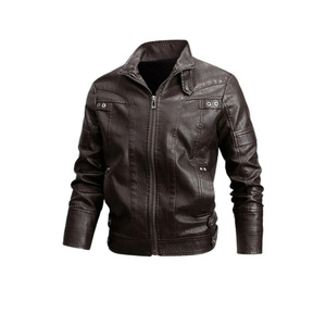 Veste universitaire en cuir véritable pour homme, respirante, en cuir de vachette, design à capuche, fermeture éclair, doublure en lin, style vintage, mode automne - Product Image 2