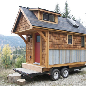 Casa Rodante Portátil Pequeña, Cabaña Modular Prefabricada sobre Ruedas con Cocina, Baño y Espacio para Dormir - Product Image 6