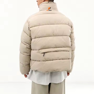 Veste matelassée pour homme de qualité supérieure personnalisée, style streetwear avec design original, service OEM, veste d'extérieur - Product Image 2
