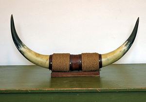 Décoration en corne de buffle, corne faite à la main - Product Image 2