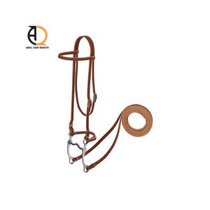 Venta de Artículos Ecuestres de Estilo Inglés, Cuerda Trenzada Occidental de Alta Calidad y Duradera, Brida de Cuero y Nailon para Caballos - Product Image 2