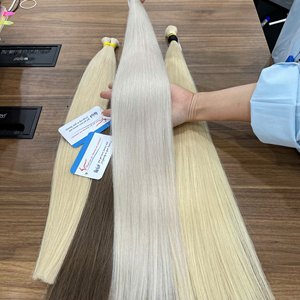 Top Selling Raw Vietnamese Colored Bulk Hair <b>Extensions</b> Double Drawn Virgin Human Hair <b>for</b> <b>Braiding</b> Wholesale Ready to Ship - Product Image 2