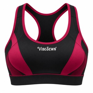Colores, tallas y empaques de marca privada: Sujetador deportivo para mujer, fabricante directo de sujetadores deportivos para mujer, sujetador deportivo personalizado con múltiples opciones. - Product Image 1