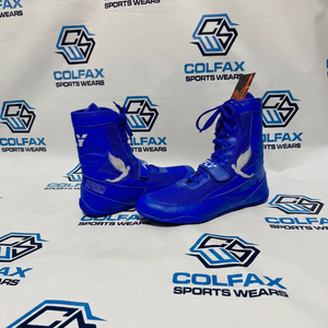 Zapatos de Boxeo de Piel Personalizados de Caña Alta para Hombre, Profesionales, con Cordones, Ligeros, Transpirables, Antideslizantes, para Entrenamiento y Competencia - Product Image 2