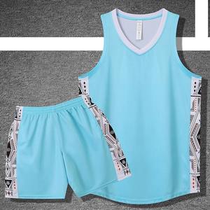 Ensemble de 2 pièces pour hommes, maillot de football, maillot de basket-ball, survêtement de fitness, jogging, entraînement, vêtements de sport athlétiques, taille plus 6XL - Product Image 5