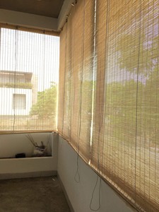 [DISPONIBLE] |   Stores en bambou à motif horizontal, rideau en bambou tissé pour la protection des fenêtres de la maison et du bureau, de Blue Lotus Farm - Product Image 6