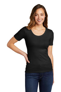 Camiseta de Cuello Redondo para Mujer, Cómoda, de Algodón, para Uso Diario en Verano - Product Image 2