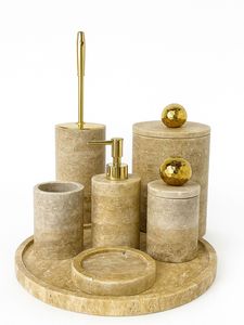 Juego de accesorios para baño de restaurante, decoración de baño de hotel de lujo, accesorios de baño para resort, set de baño para salón, conjunto de baño para viajes - Product Image 2