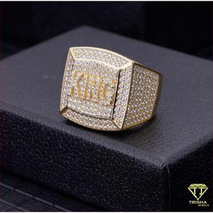 Anillo de Plata 925 Premium con Diamante Cultivado en Laboratorio, Diseño de Lujo Brillante para Minoristas y Revendedores de Joyería al por Mayor - Product Image 2