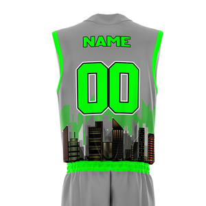 Uniforme de Baloncesto de Diseño Único y Alta Calidad, 100% Poliéster para Hombre, Secado Rápido, Absorbe la Humedad, Transpirable, Ropa Deportiva al por Mayor - Product Image 5